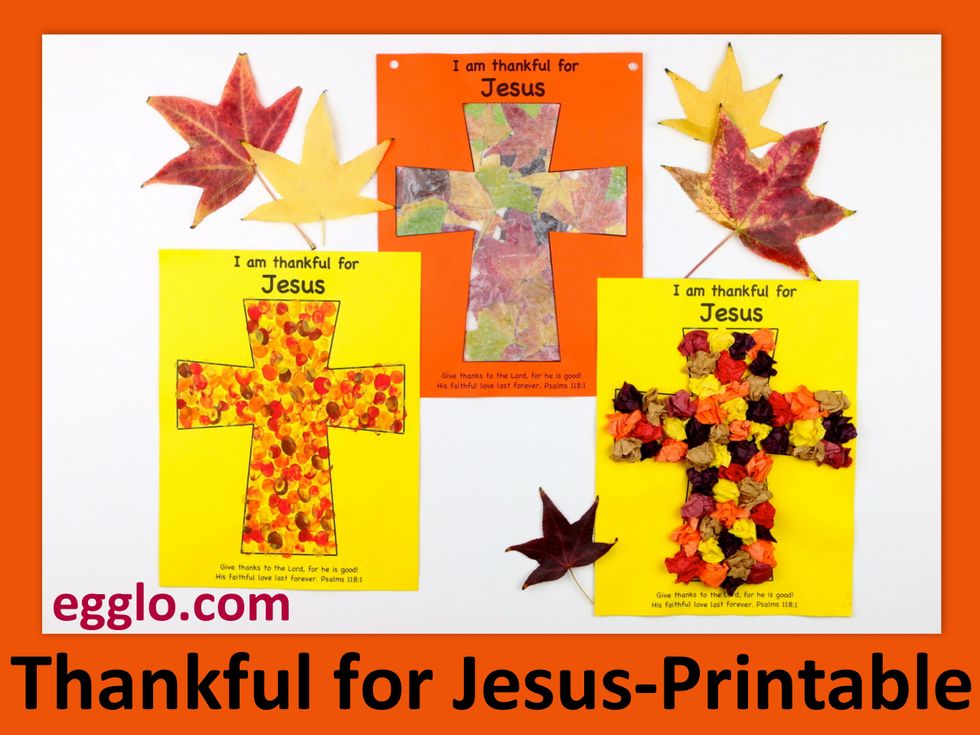 How to make thankful for jesus crafts - B+C Guides