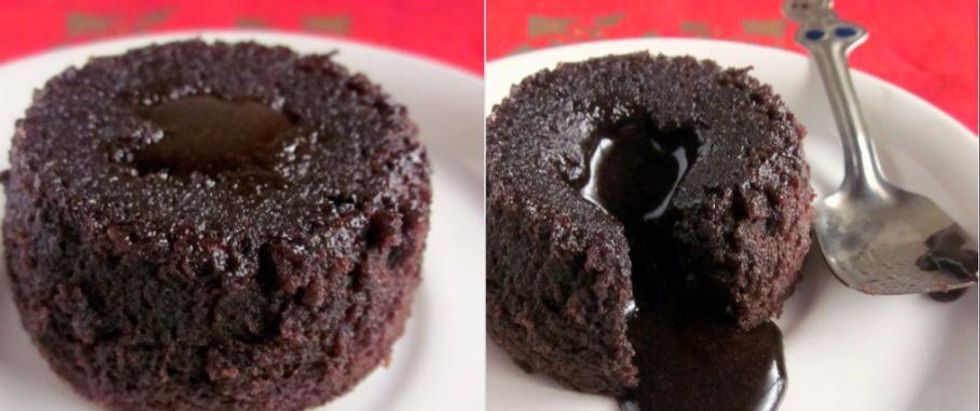 How to make 3 ingredient lava cake! - B+C Guides