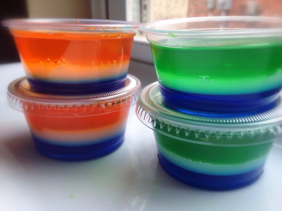 How to make super bowl jello shots B+C Guides