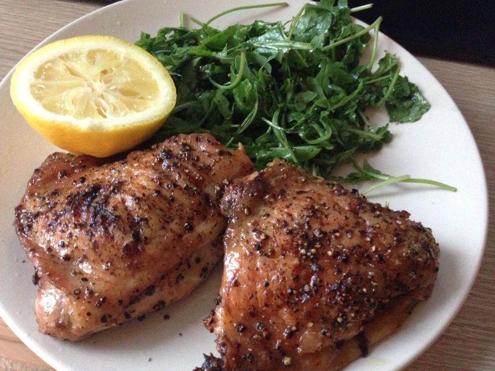 How to roast chicken thighs B+C Guides