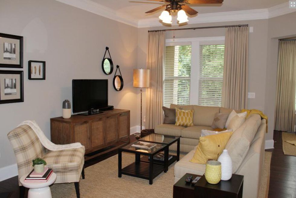 How to arrange furniture around a corner fireplace B+C Guides