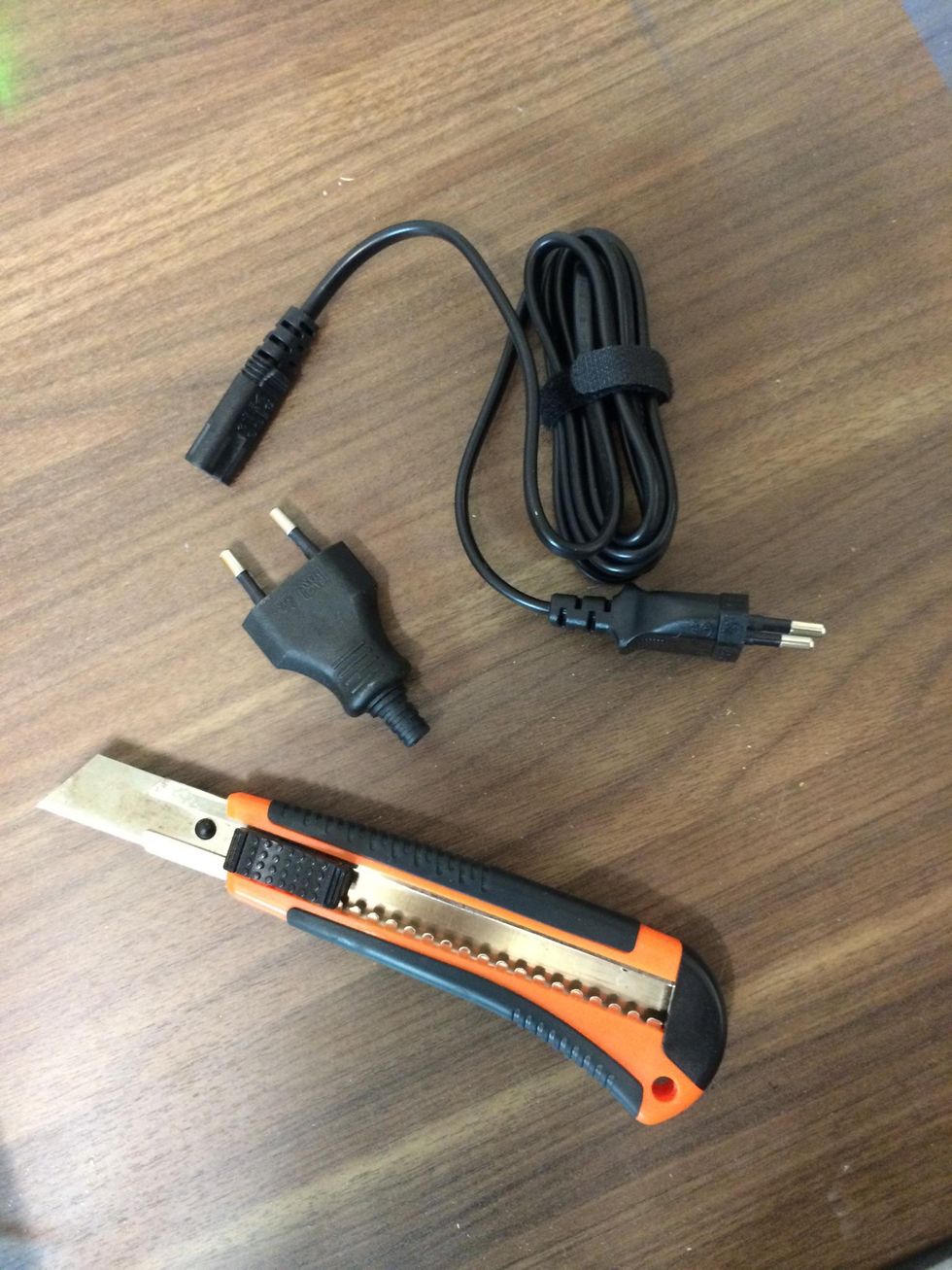 How to shorten a power cable B+C Guides