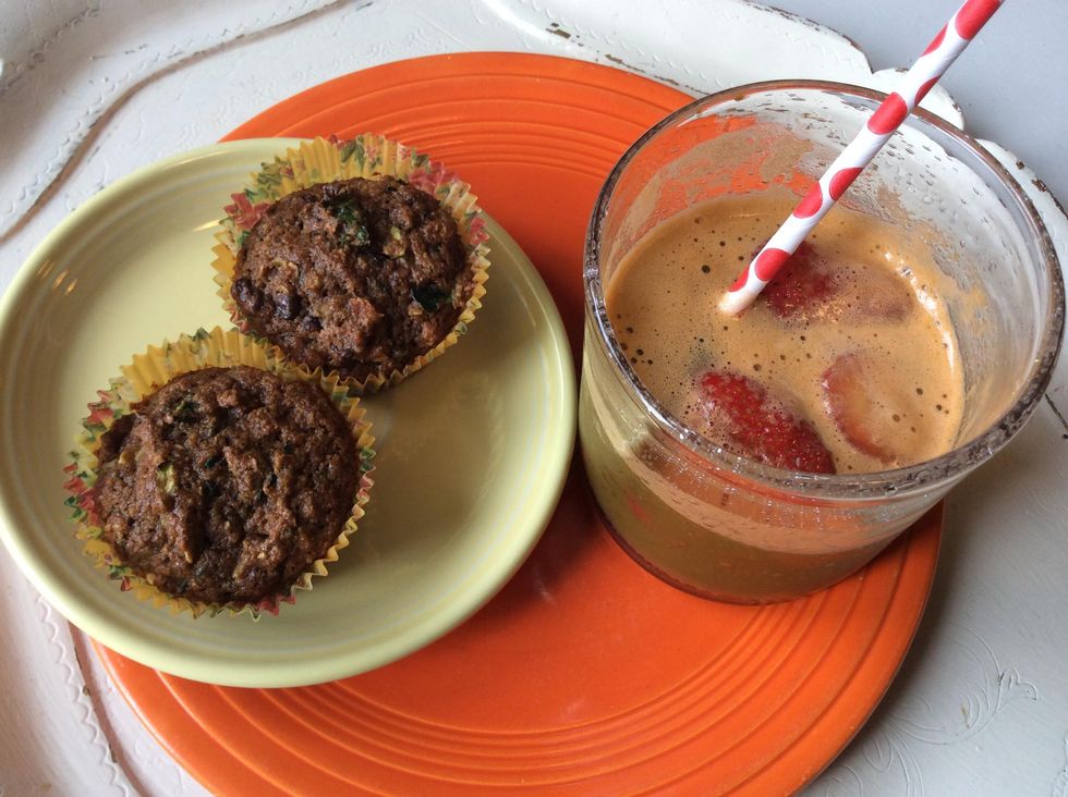 How to make no waste juice pulp zucchini muffins B+C Guides