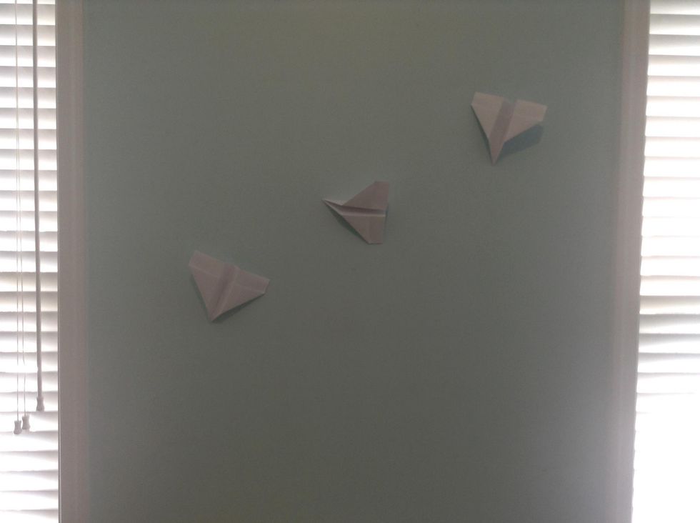 How to make paper airplane decorations B+C Guides