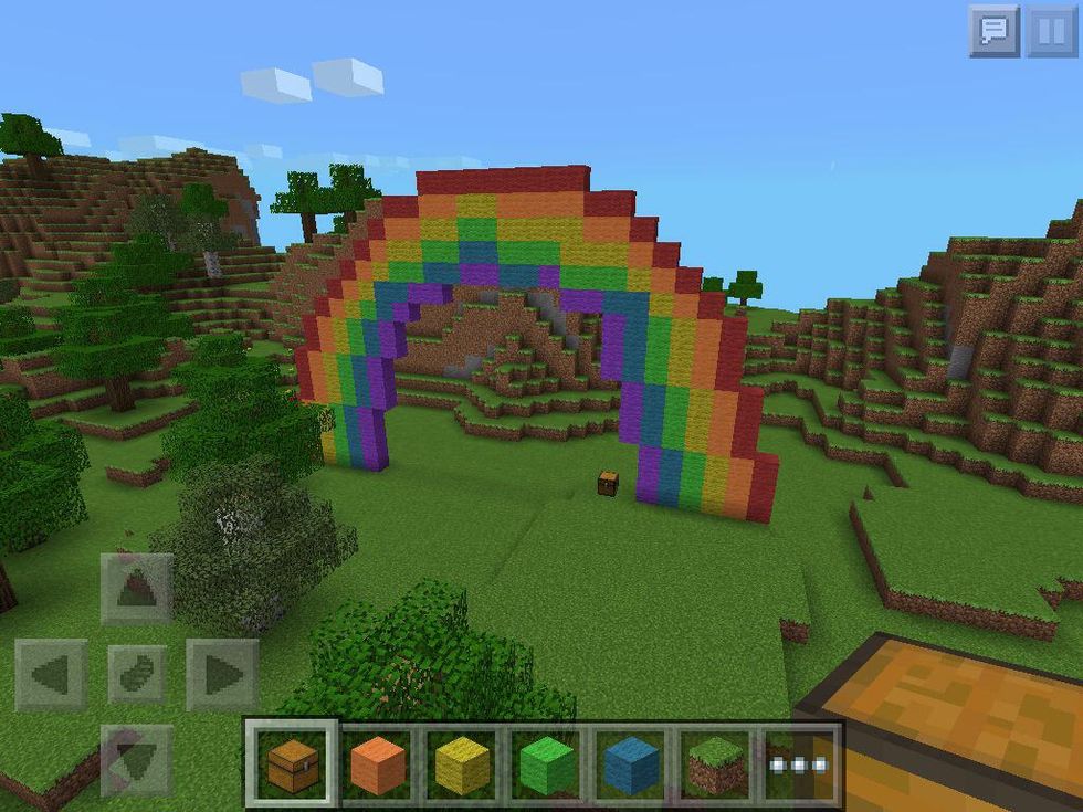 How to make a rainbow in mincraft - B+C Guides