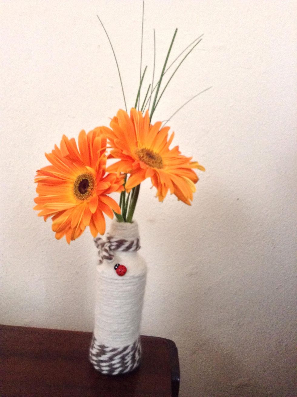 How to make a vase out of a glass bottle B+C Guides