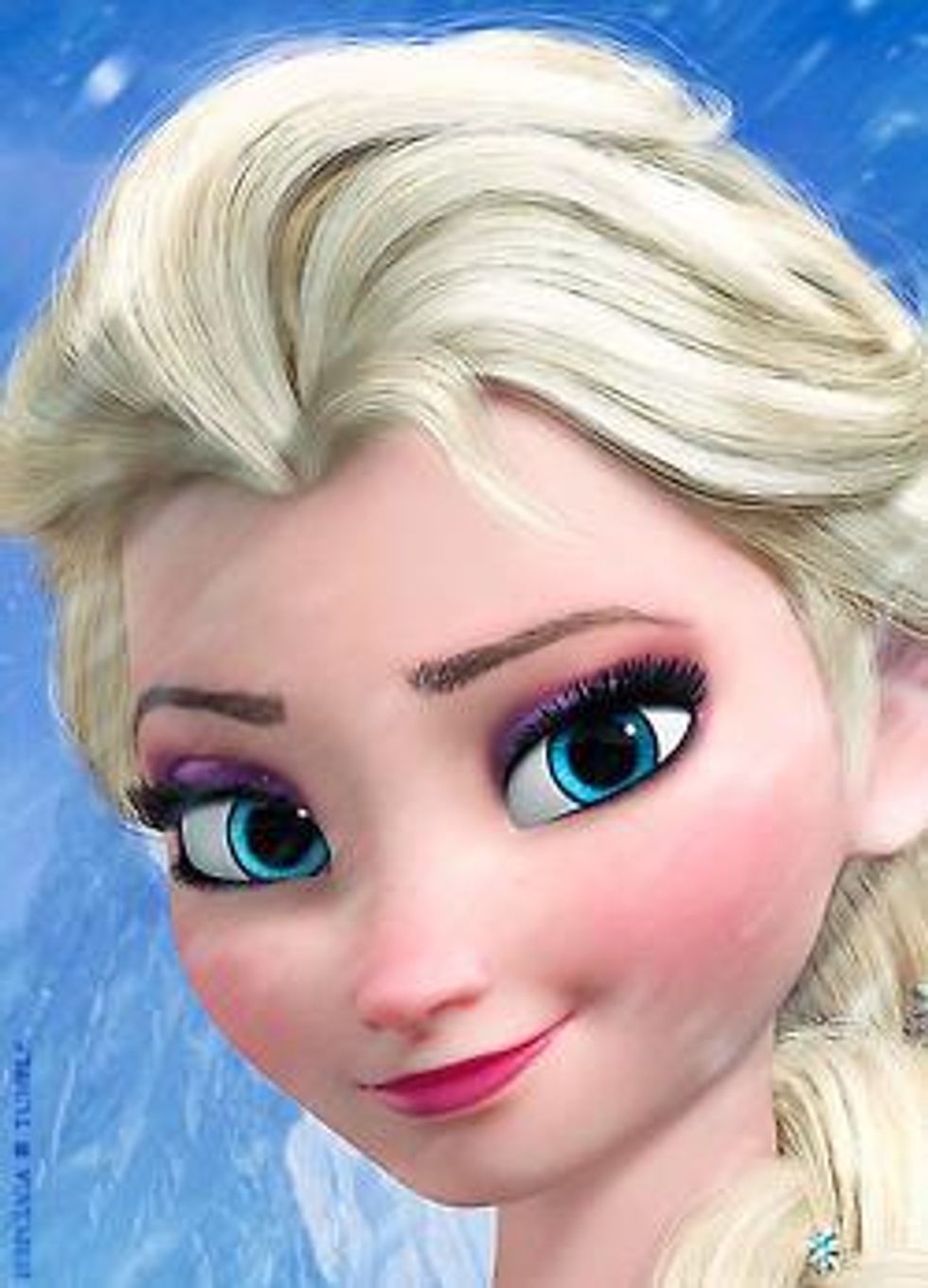 How to do elsa's makeup from frozen B+C Guides