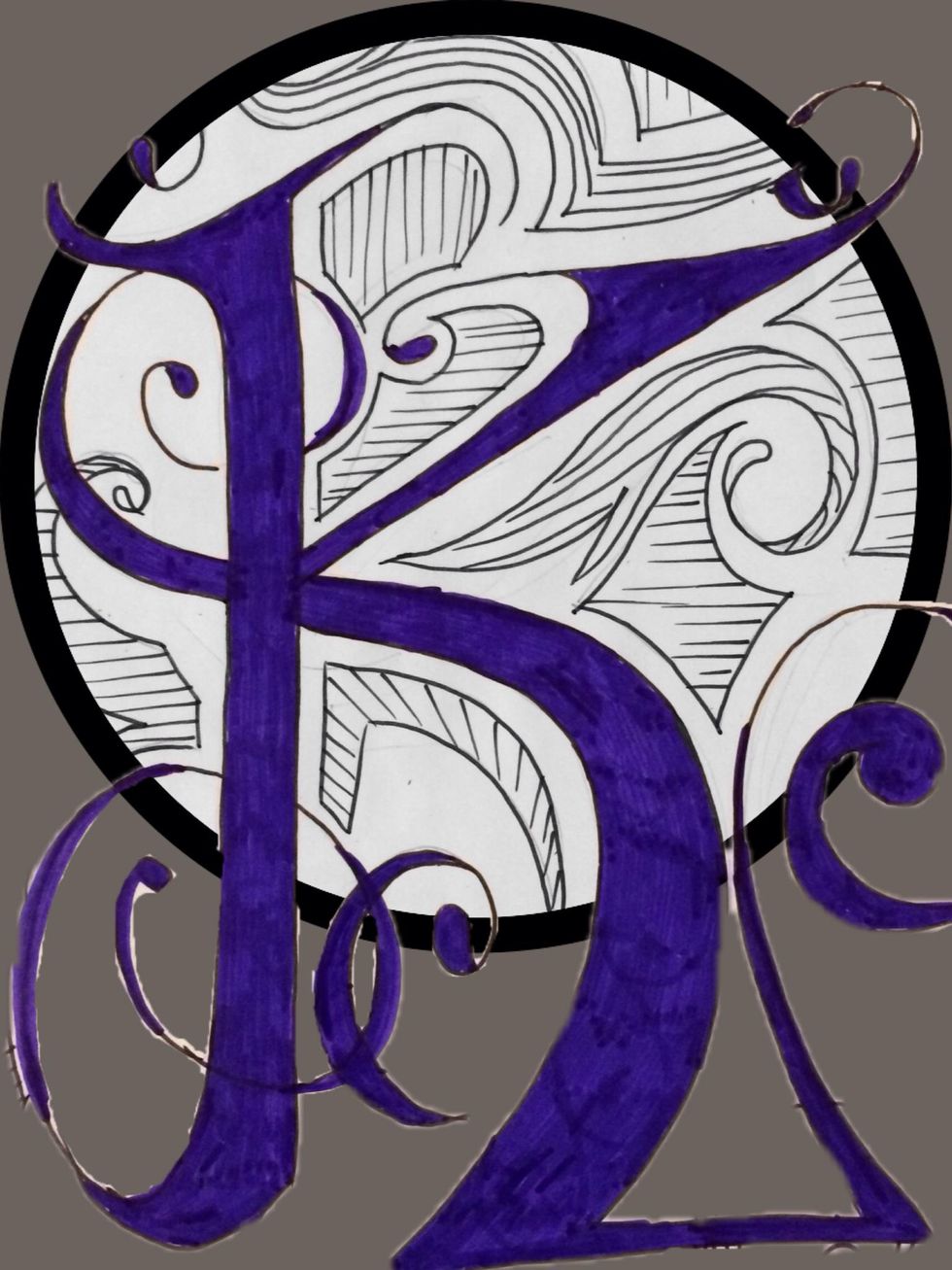 How to create/design your very own initial(s) - B+C Guides