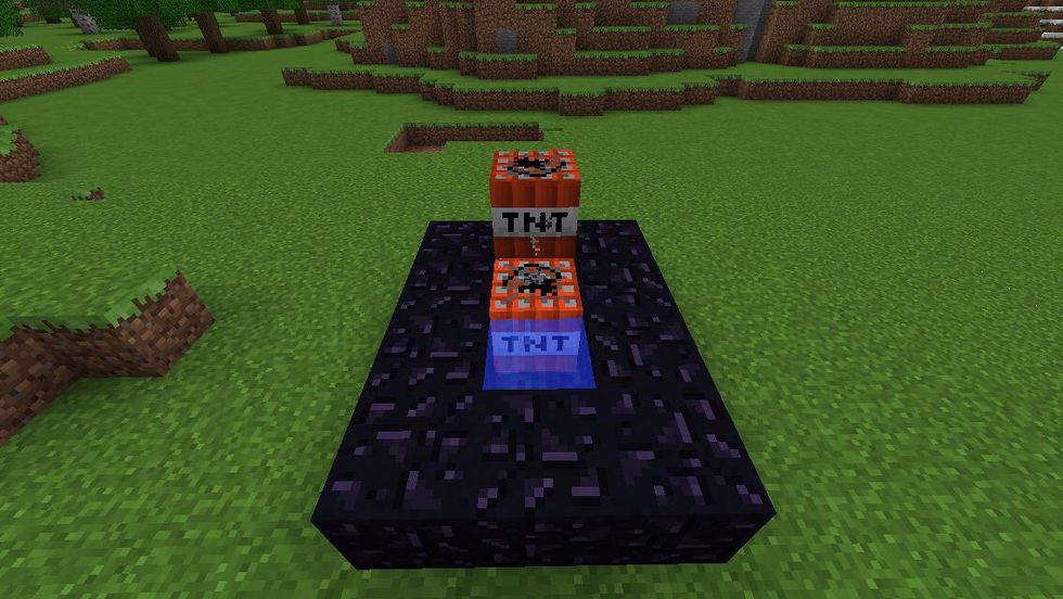 How To Build A Tnt Cannon On Minecraft Pe B C Guides