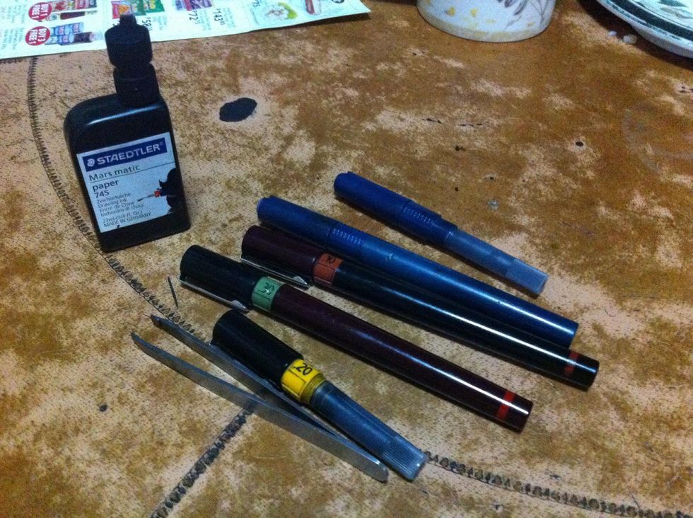 How to clean technical pens B+C Guides