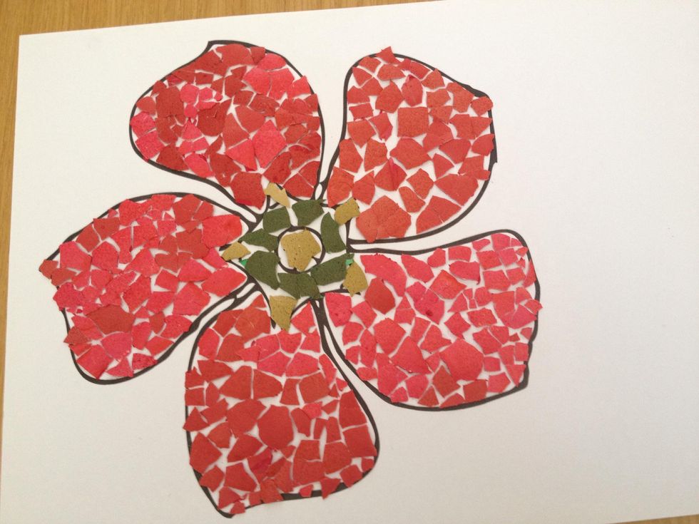 How to make a mosaic using egg shells B+C Guides