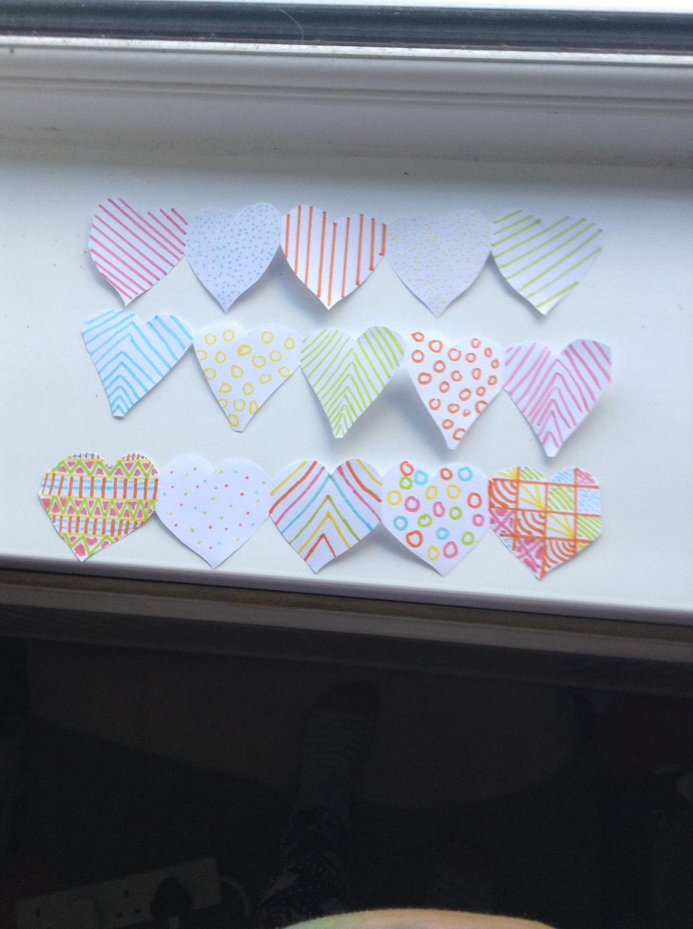 How to make paper heart decorations B+C Guides