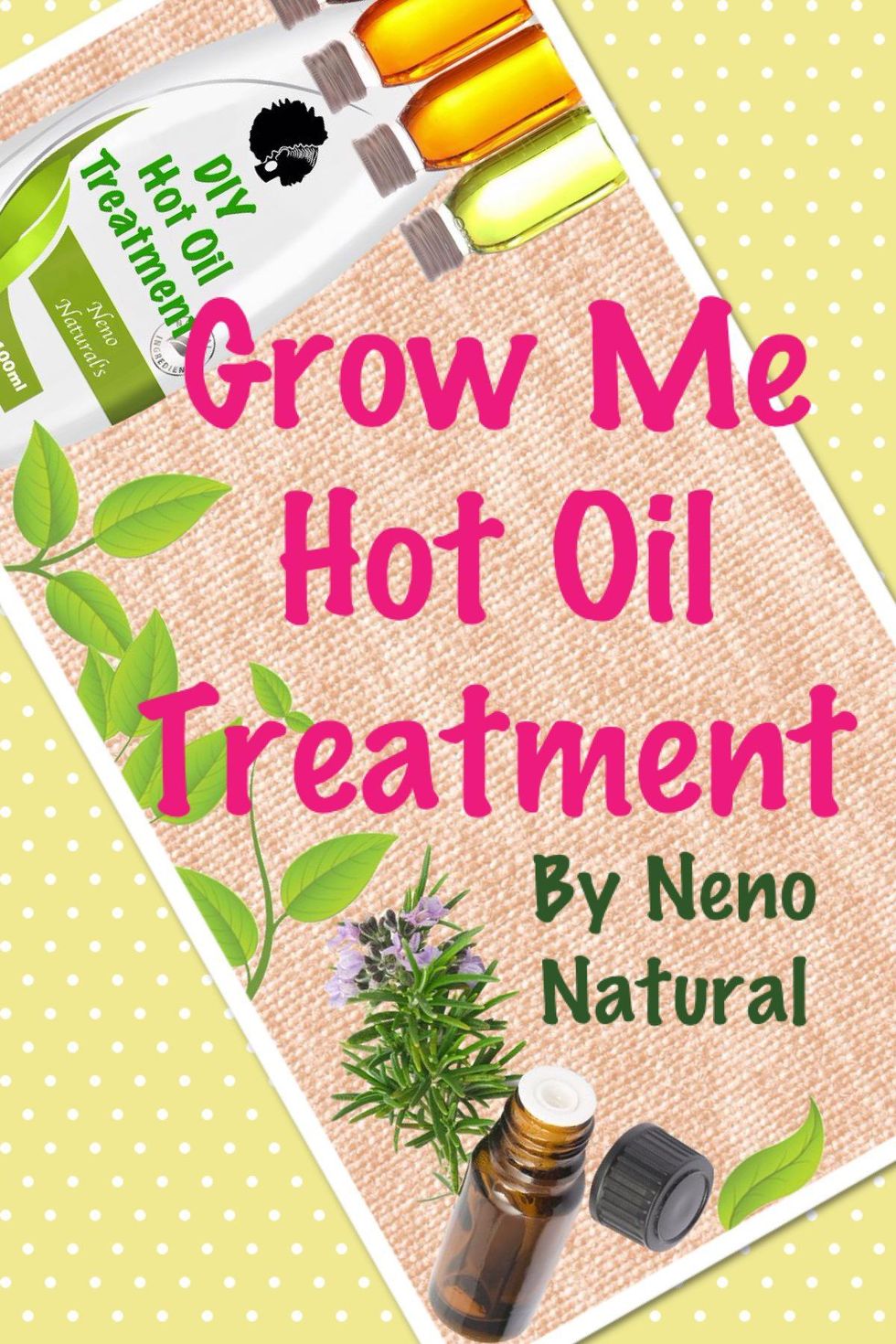 How to make a hot oil treatment for hair growth B+C Guides