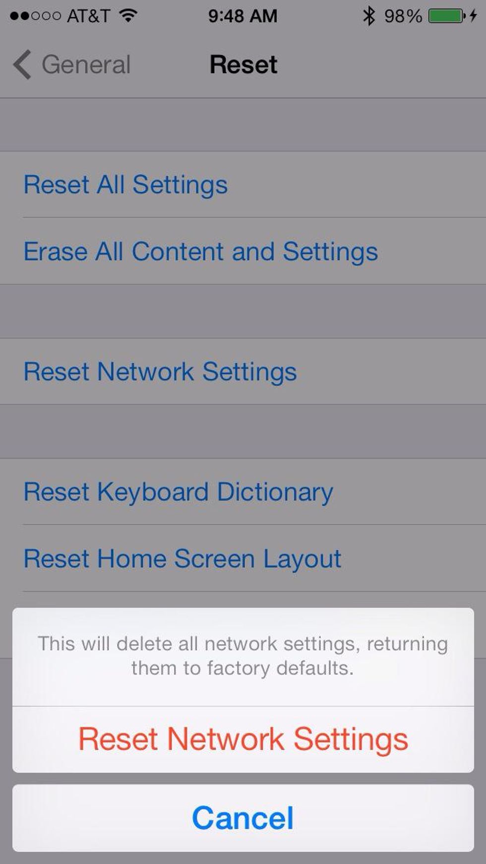 How to fix network issues with iphone - B+C Guides