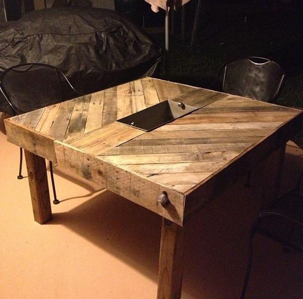 How to build a table from pallet wood B+C Guides