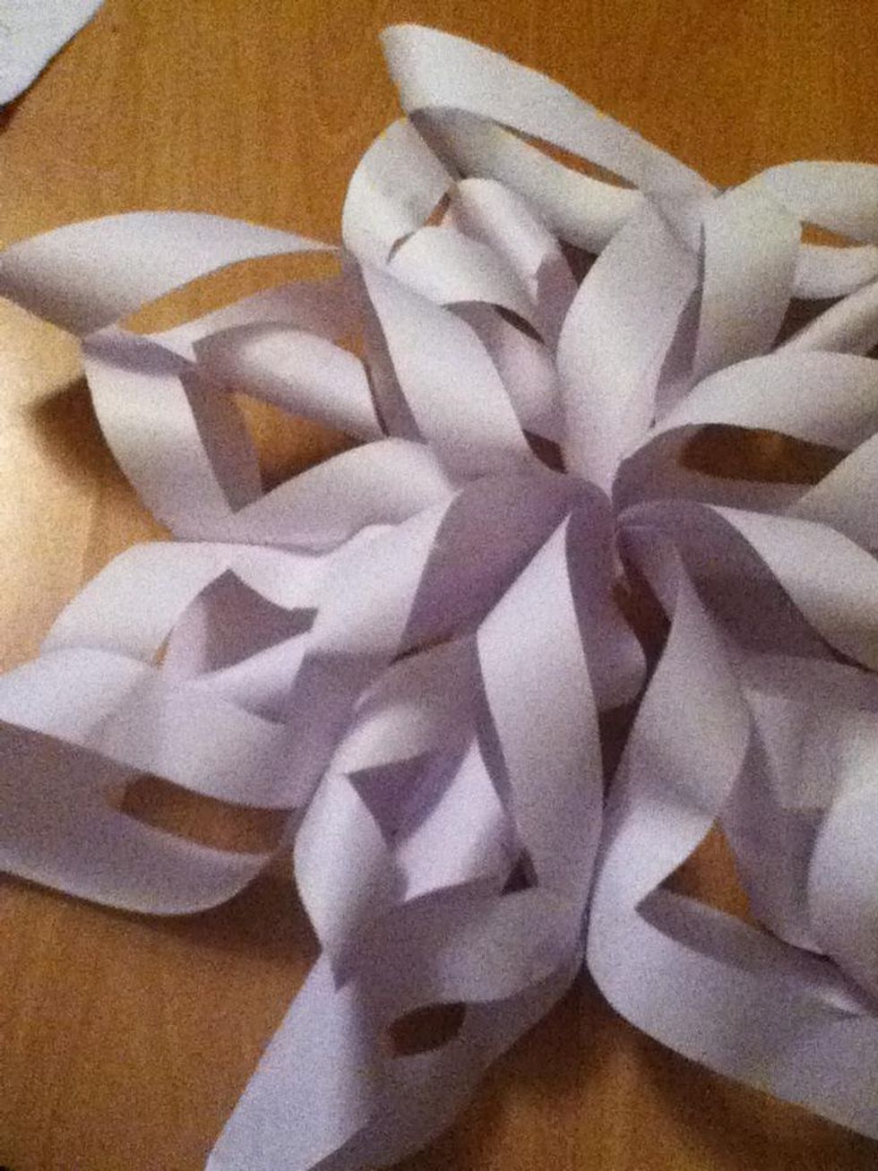 How to create a snow flake decoration - B+C Guides