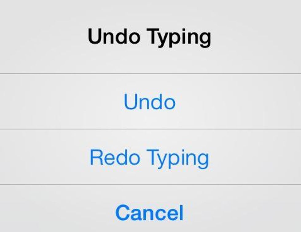 How to undo/redo typing quickly on your iphone/ipad B+C Guides