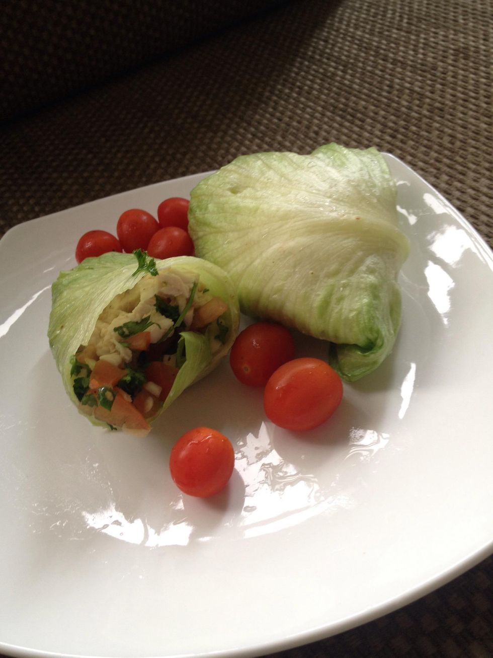 How to make low carb chicken wrap B+C Guides