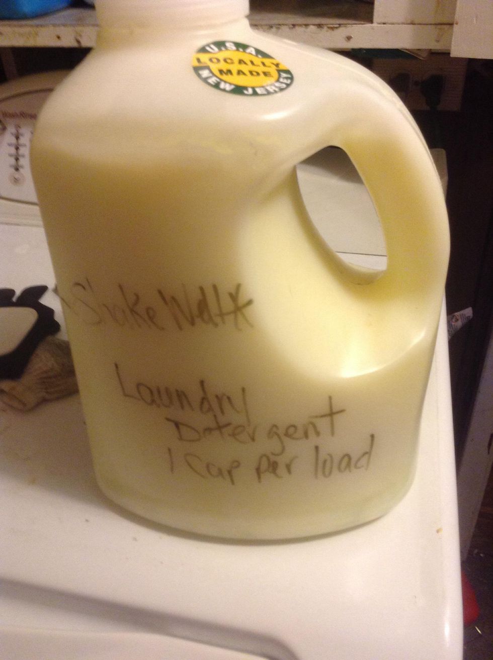 How to make liquid laundry detergent B+C Guides
