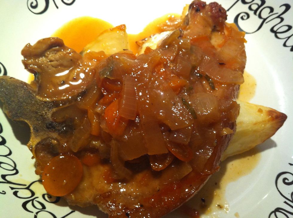 How to cook pork loin chops in cider & kumquat B+C Guides