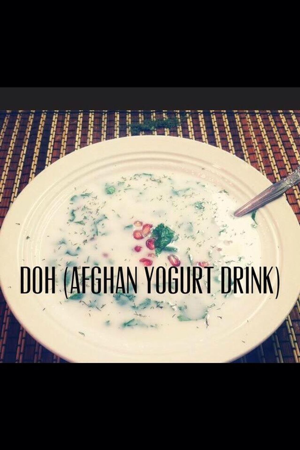 How to make an afghan yogurt drink B+C Guides