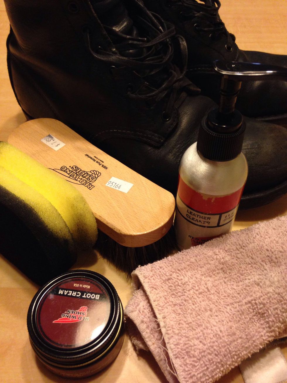 How to polish leather boots B+C Guides
