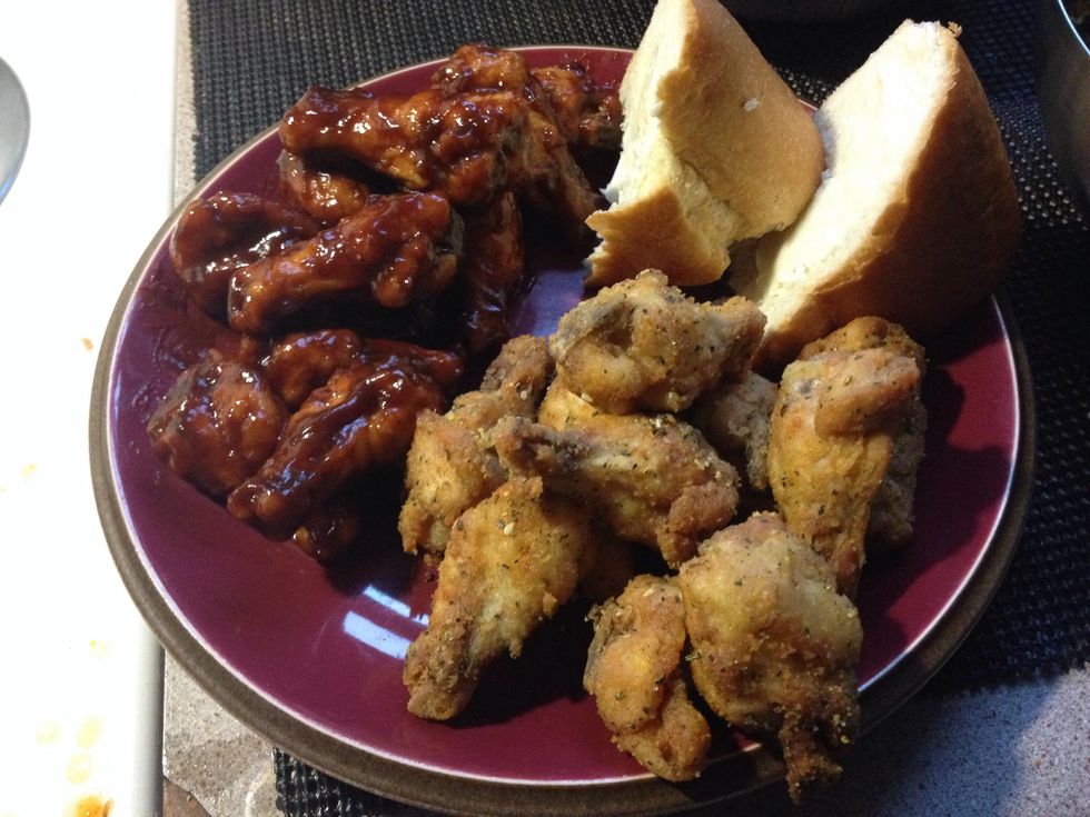 How to deep fry chicken wings B+C Guides