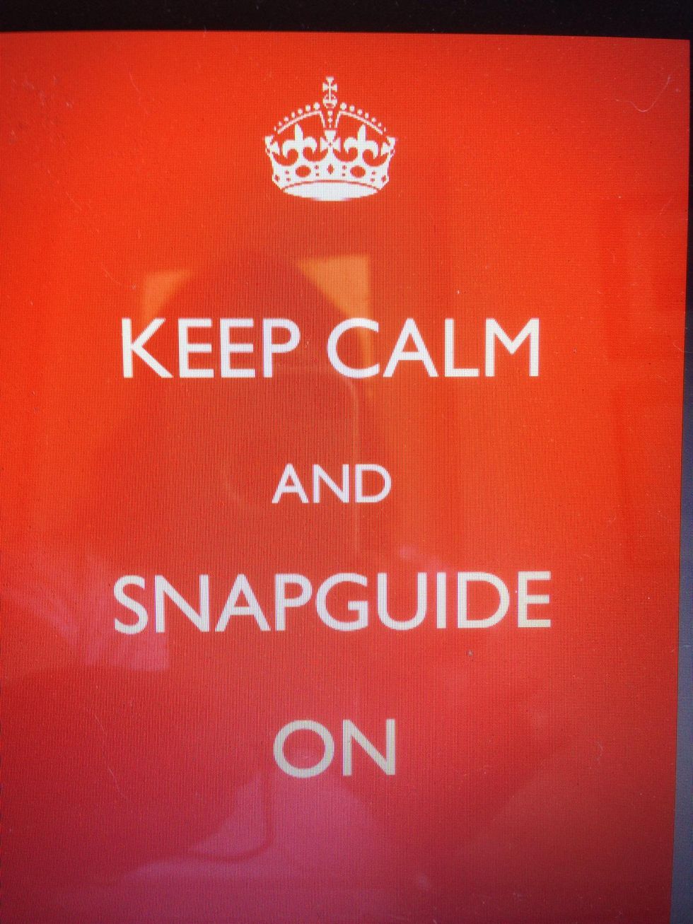 How to make a keep calm sign in ms word - B+C Guides, image size:980x1307