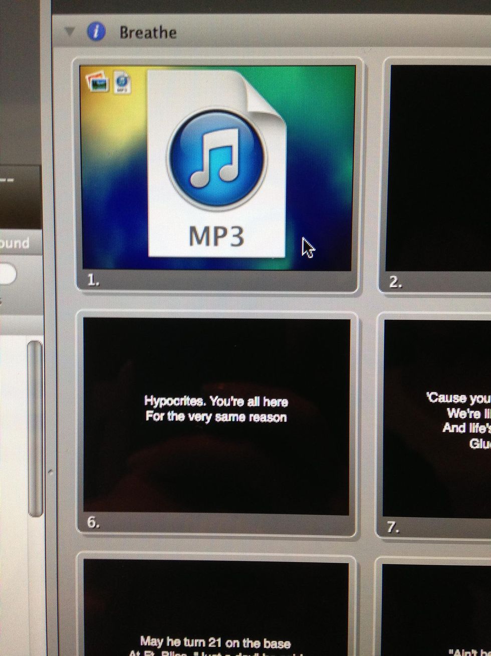 How to add a song to propresenter B+C Guides
