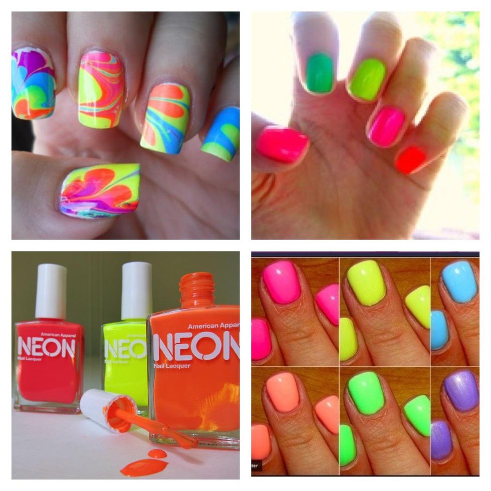 How To Make Your Neon Nailpolish Brighter B C Guides