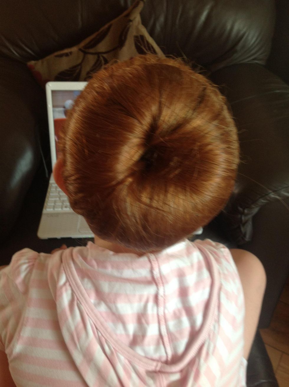 How to do hair donut bun for ballet B+C Guides