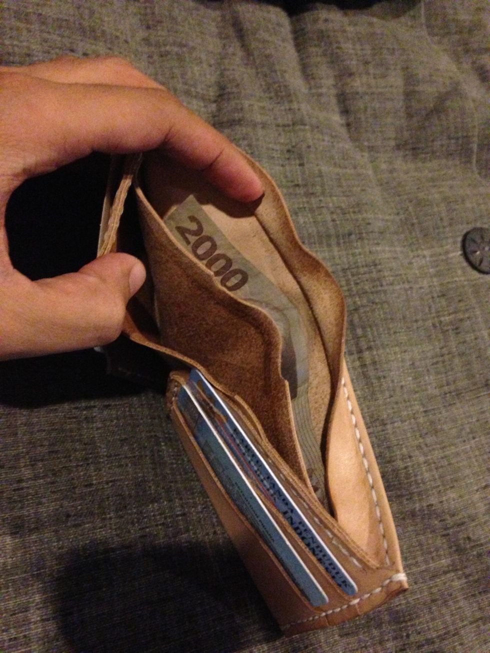 How to make a leather wallet with secret compartment B+C Guides