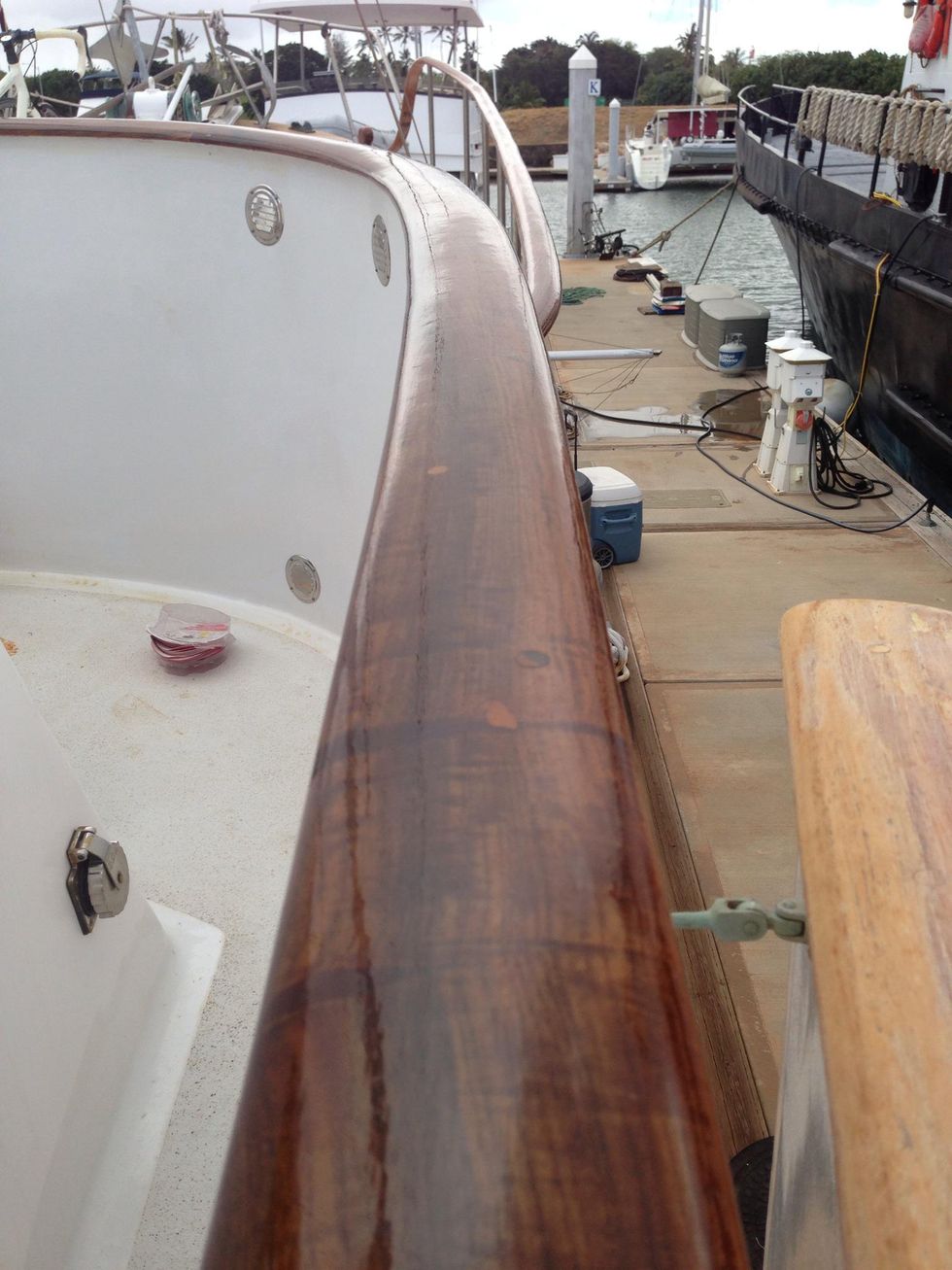 How to varnish teak B+C Guides