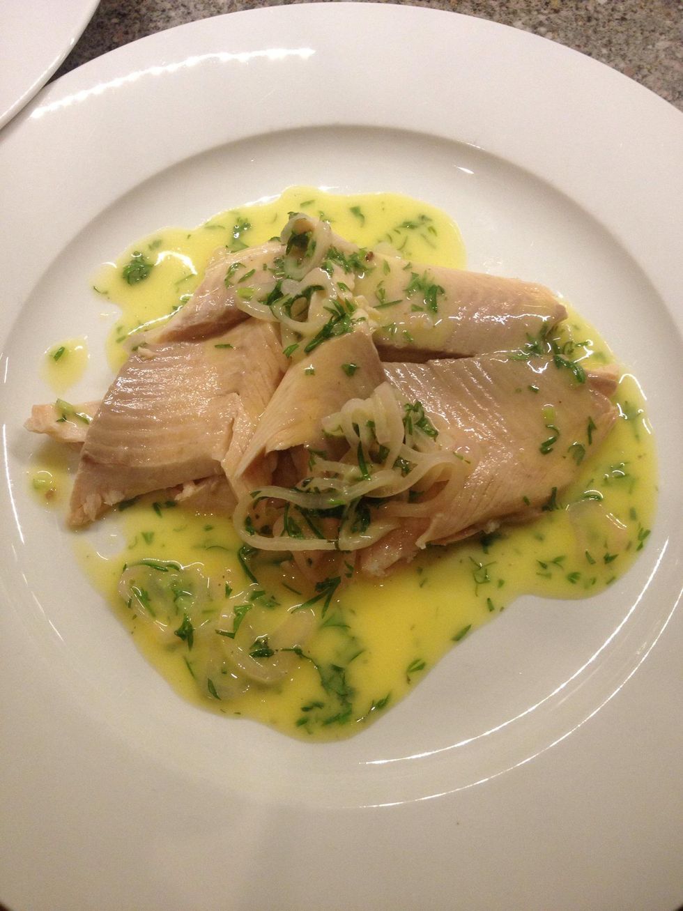 How to cook trout in a salt crust B+C Guides