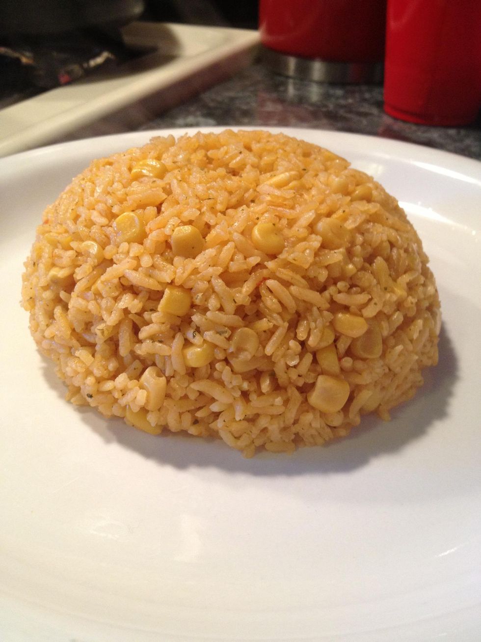 How to make locrio de maiz(rice with corn) - B+C Guides