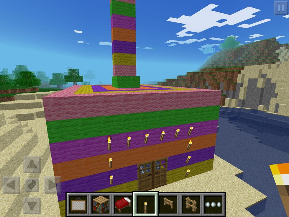How to make a candy house in minecraft pe - B+C Guides