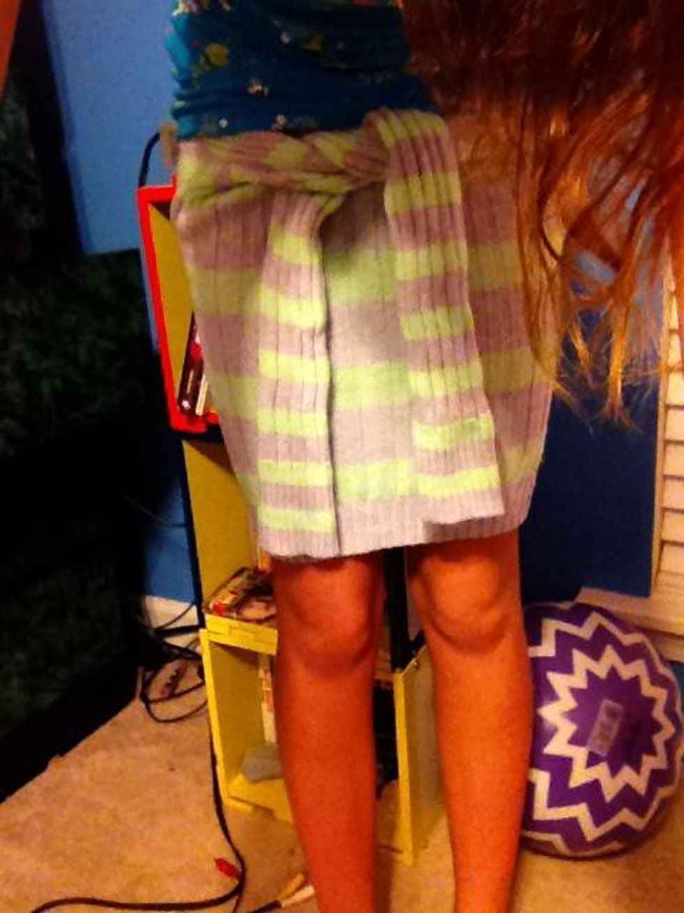 How to make a skirt out of a shirt B+C Guides