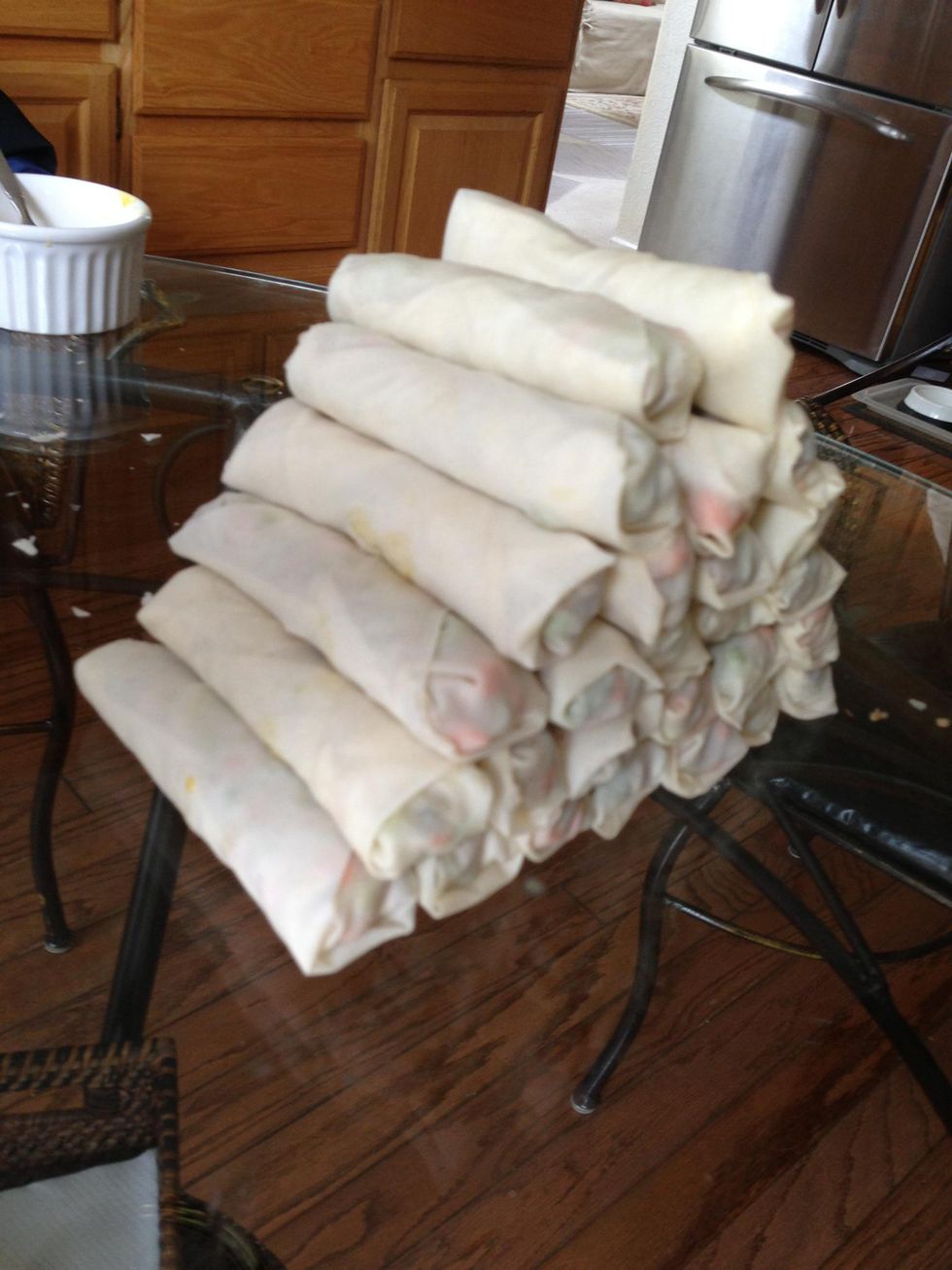 How to make and wrap lumpia B+C Guides