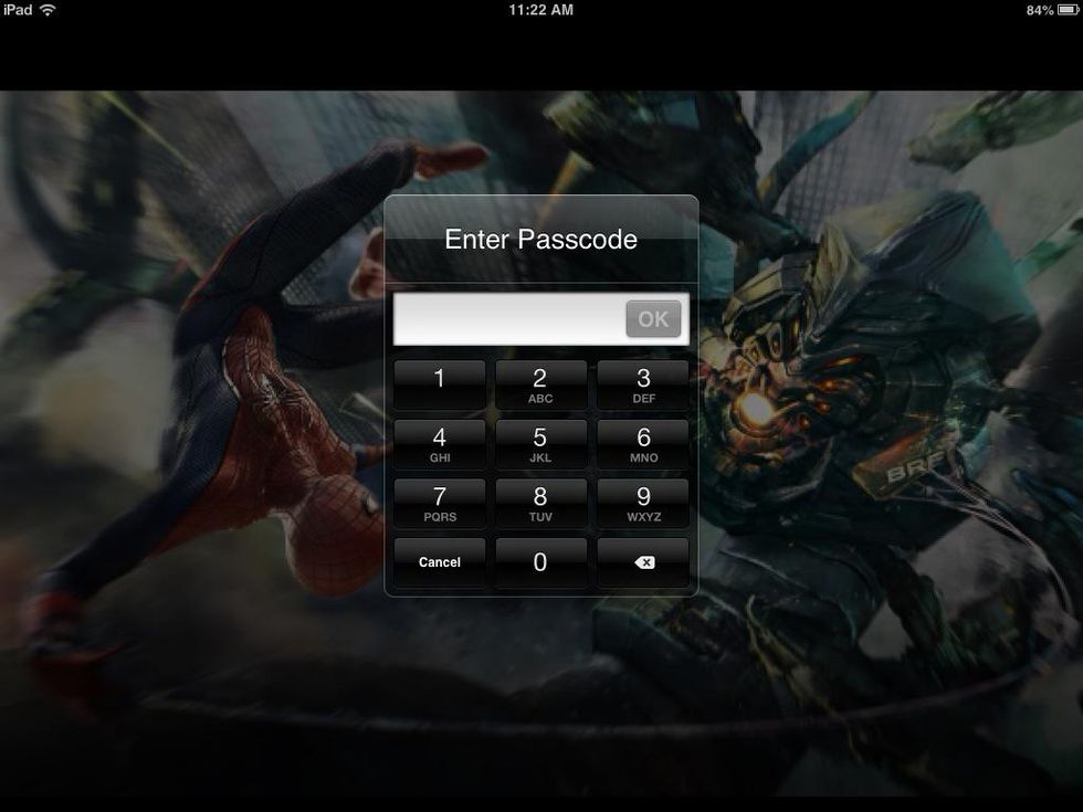 How to setup a passcode on an ipad - B+C Guides