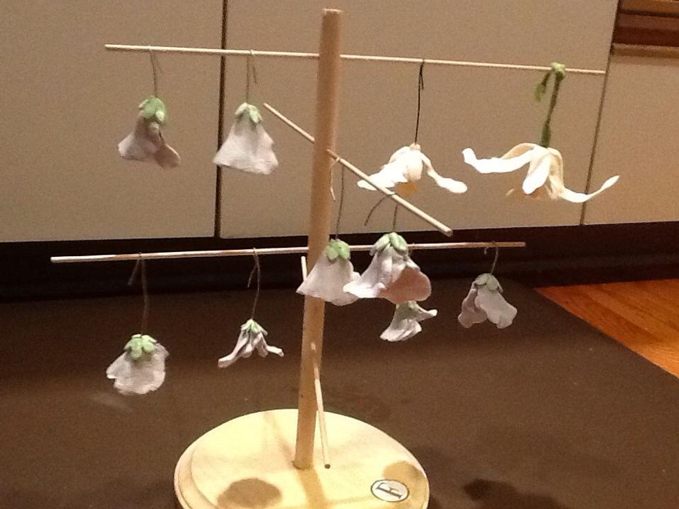 How to make a gumpaste flower drying rack B+C Guides