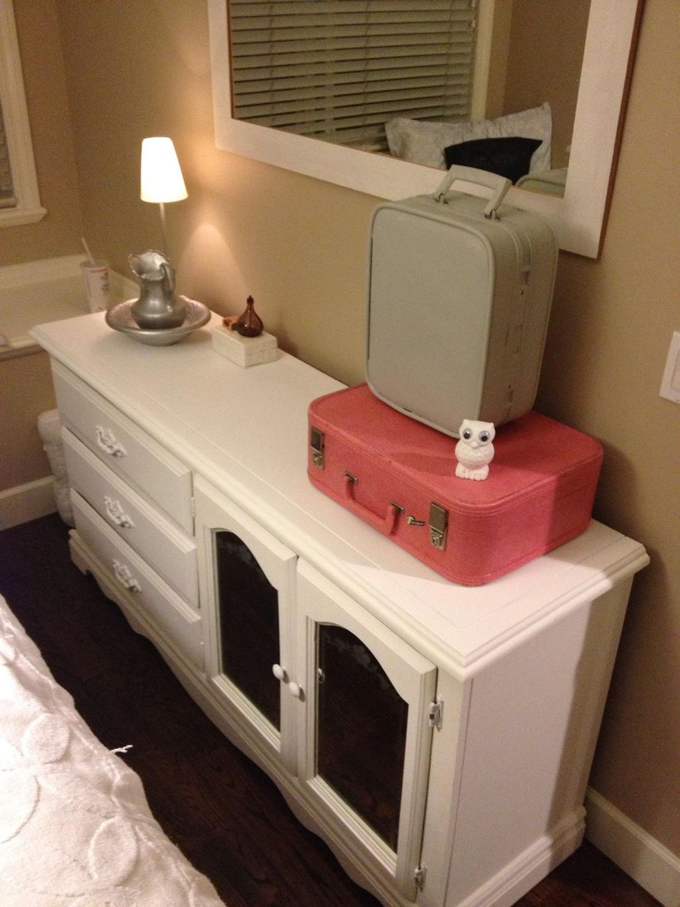 How to paint an old suitcase B+C Guides