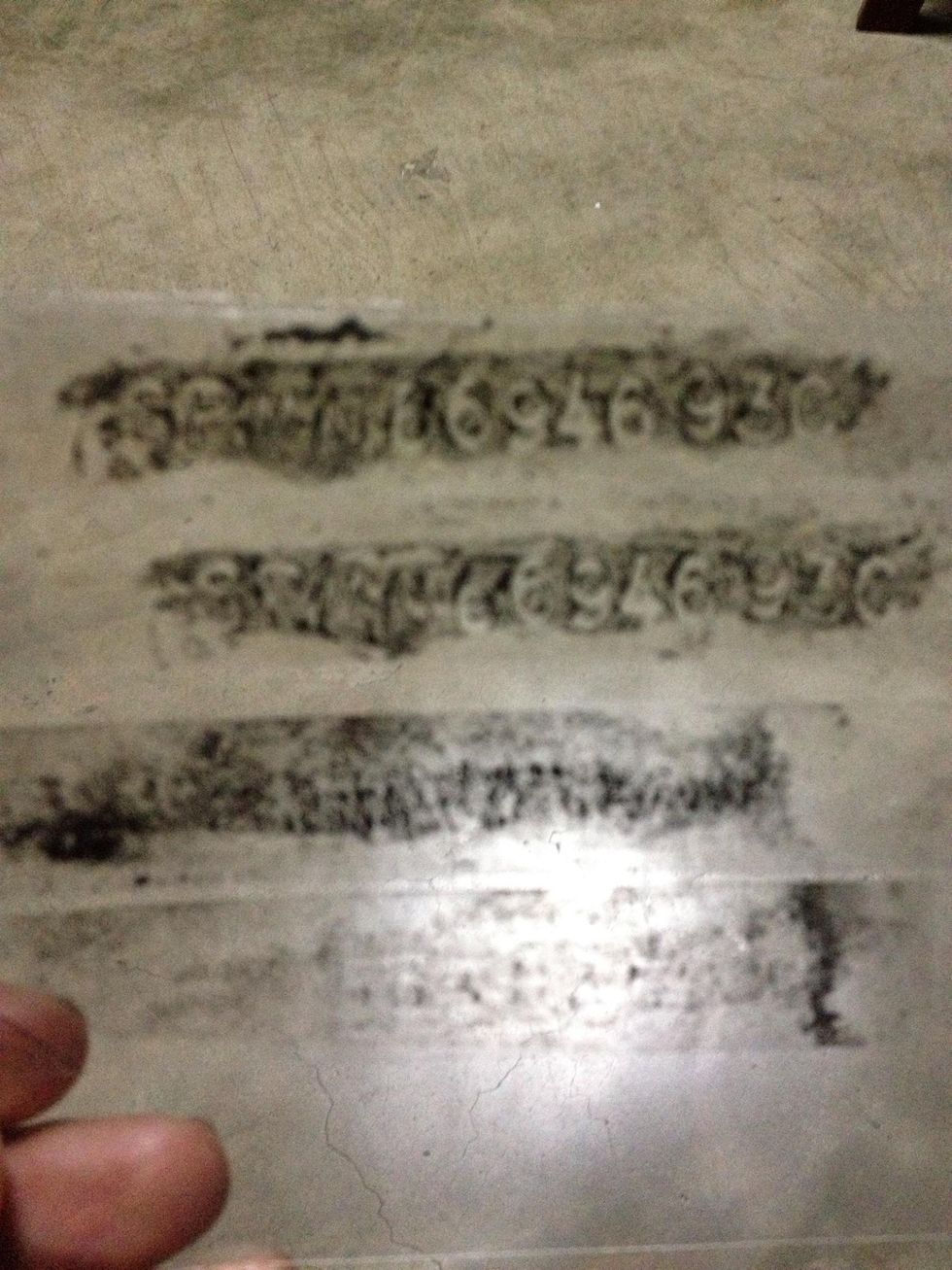 Stencil Engine Example How to stencil a 4ba1 engine - B+C Guides