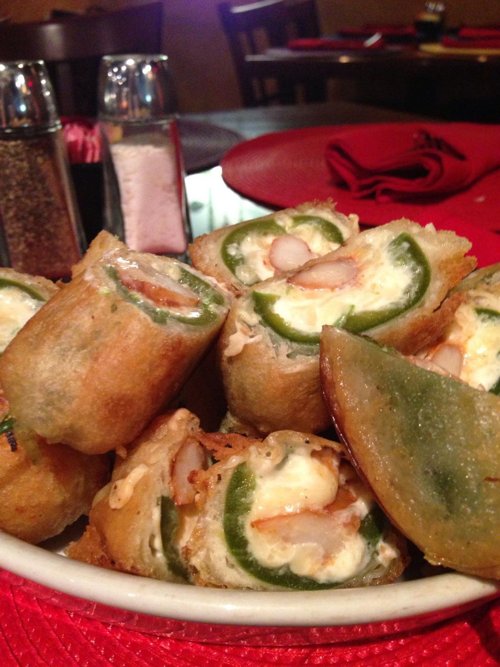 How to make tempura shrimp jalapeño poppers B+C Guides