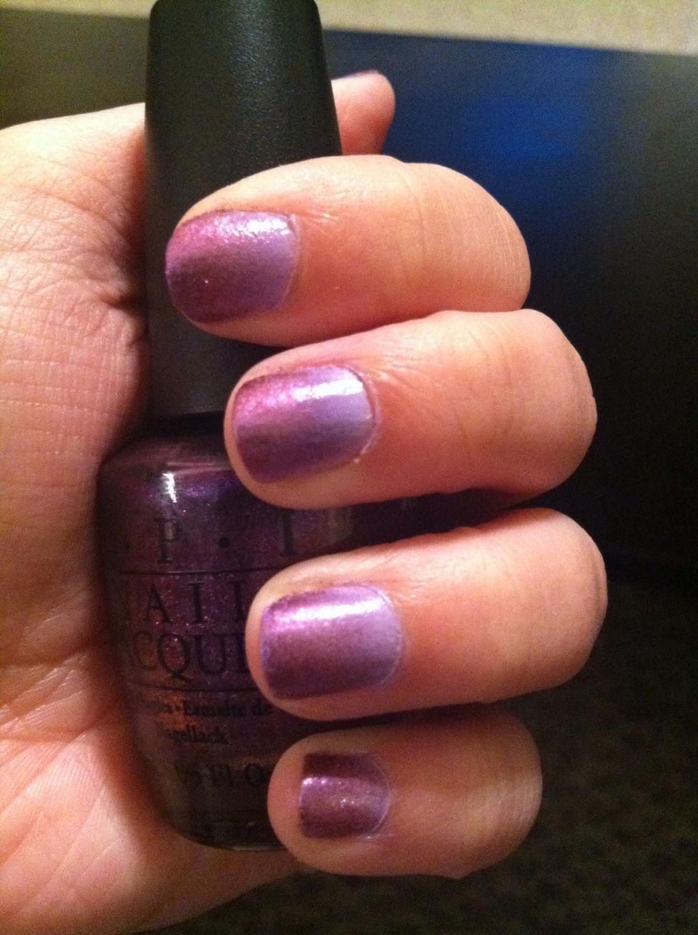 How to paint gradient nails B+C Guides