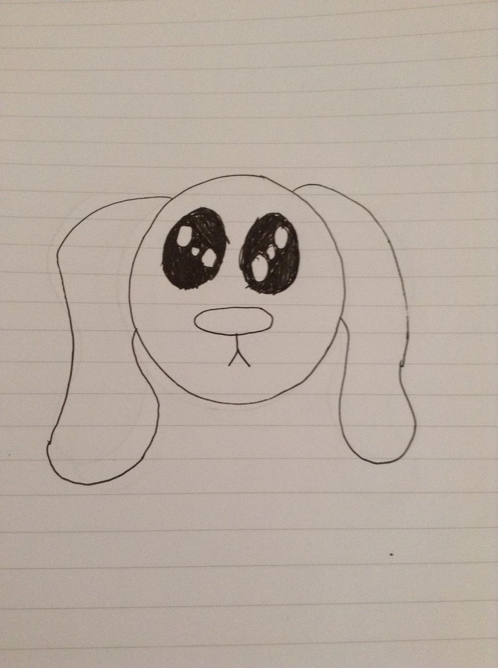 How to draw a cute puppy - B+C Guides