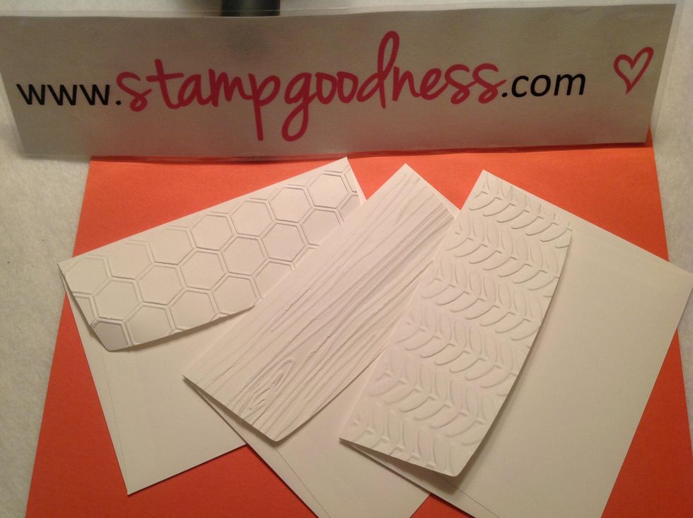 How to emboss an envelope B+C Guides