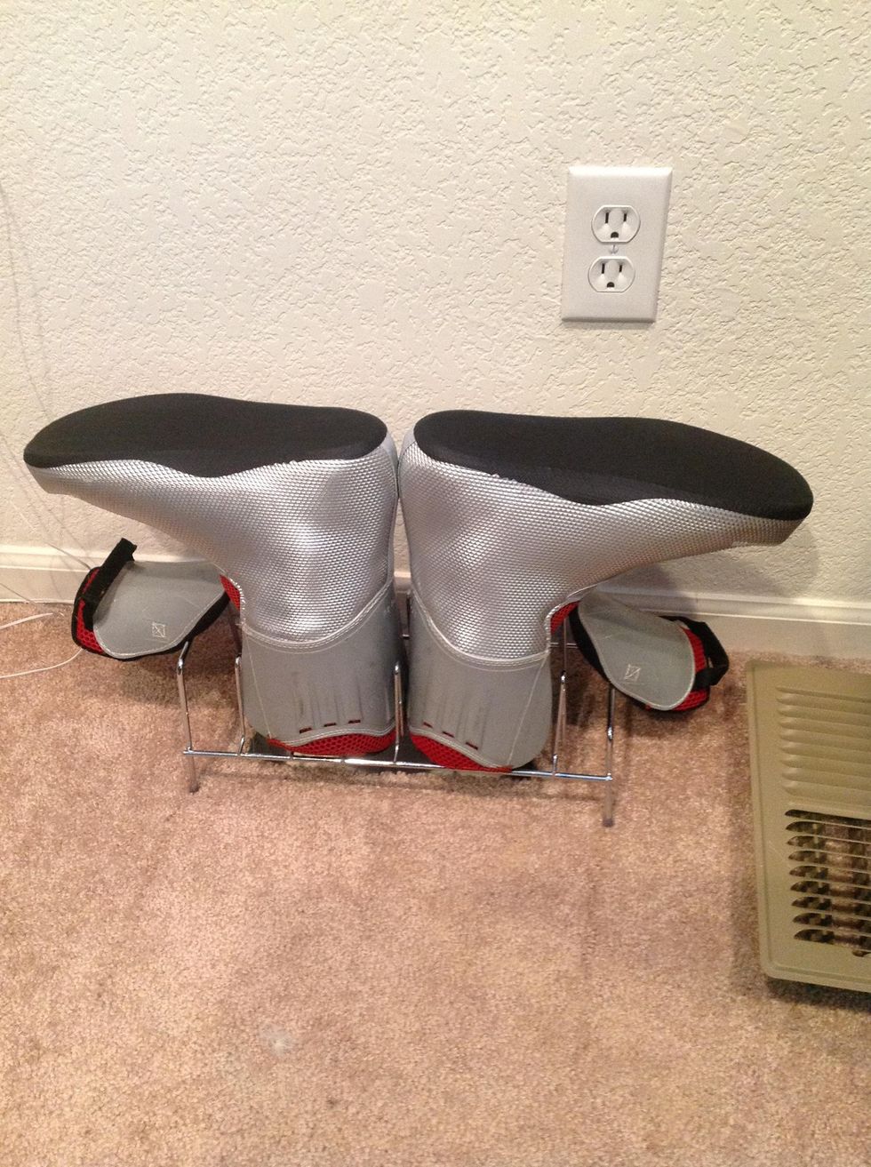 How to make a cheap ski boot liner dryer B+C Guides