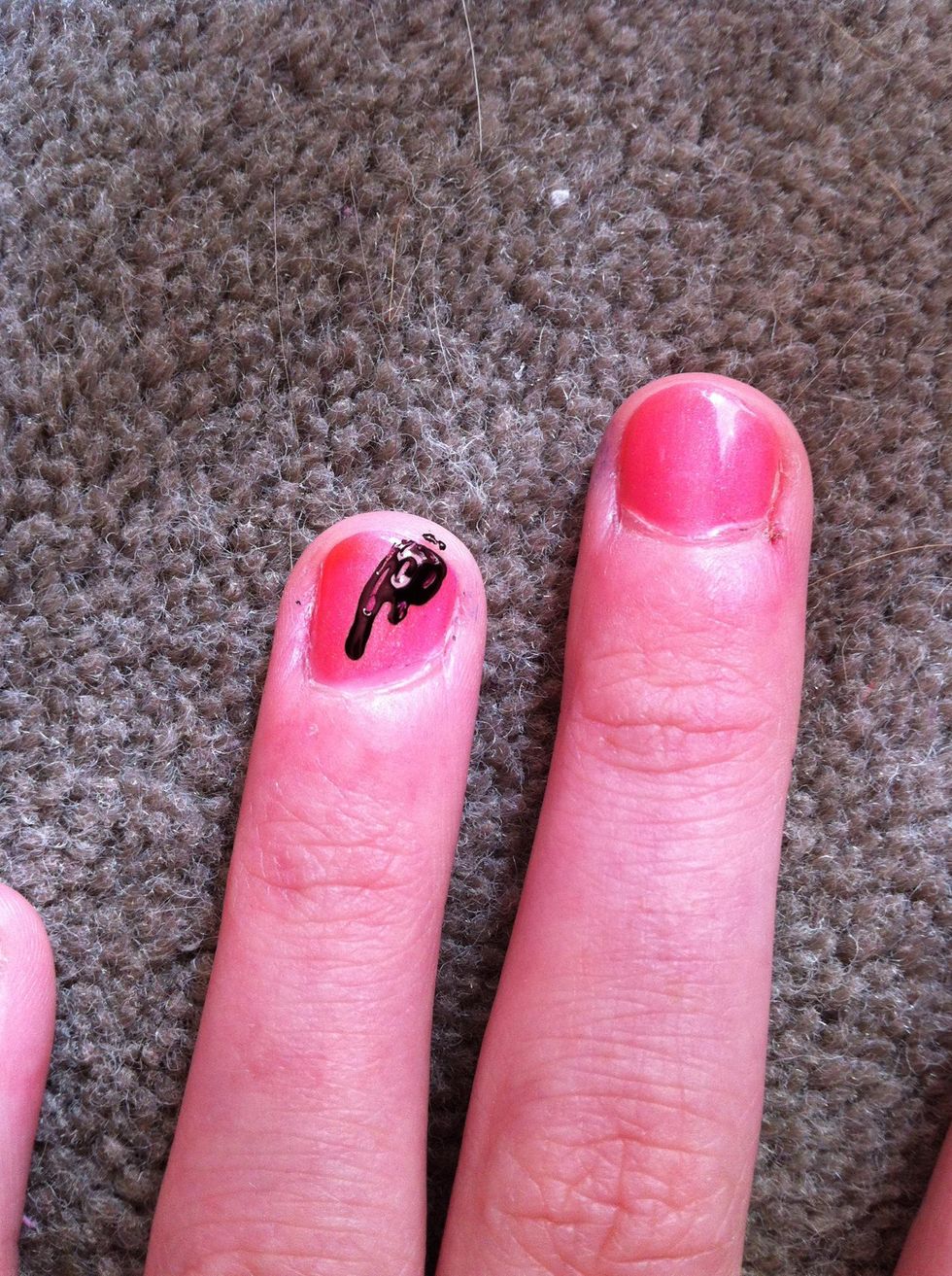 How to remove pen ink from shellac nails! B+C Guides