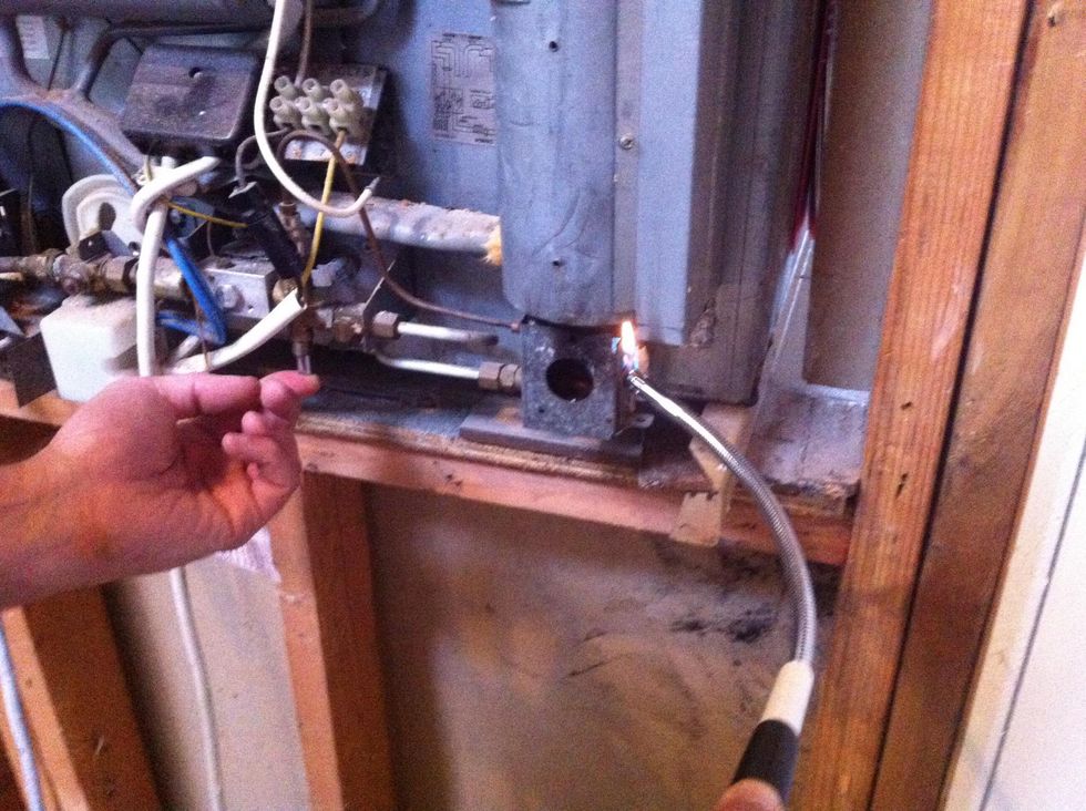 How to light a propane fridge B+C Guides