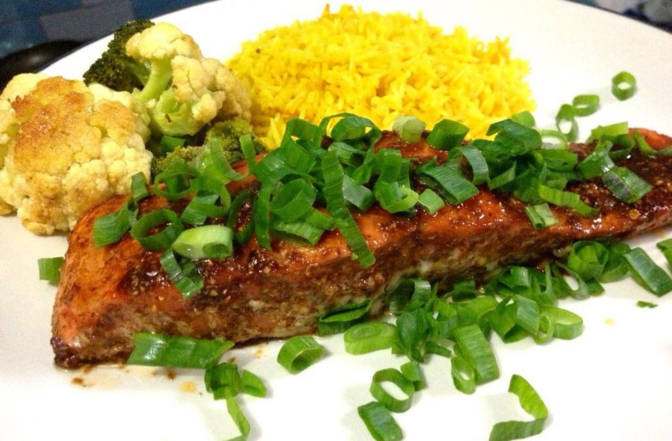 How to make indianspiced salmon steak B+C Guides